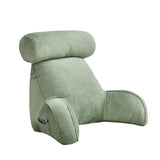 Reading Pillow Bed Rest  with Detachable Neck Roll Armsr Couch-Backrest Reading Pillow Adult Backrest